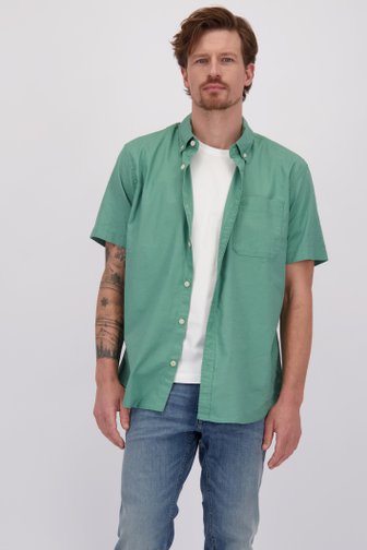 Le devant de Chemise verte à manches courtes - Coupe regular de Camel active pour Hommes