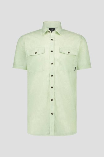 Chemise verte à manches courtes - Regular fit de Bluefields pour Hommes