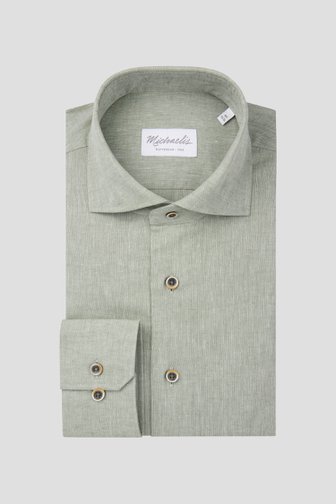 Chemise verte clair - Slim fit de Michaelis pour Hommes