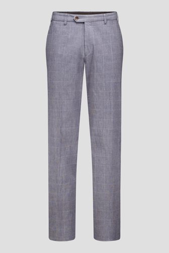 Chino à carreaux gris - Vancouver - Regular fit de Brassville pour Hommes