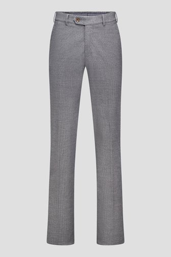 Le devant de Chino à carreaux gris - Vancouver - Regular fit de Brassville pour Hommes