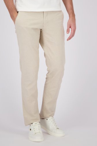 Chino beige clair - Louisiana - Regular fit de Brassville pour Hommes