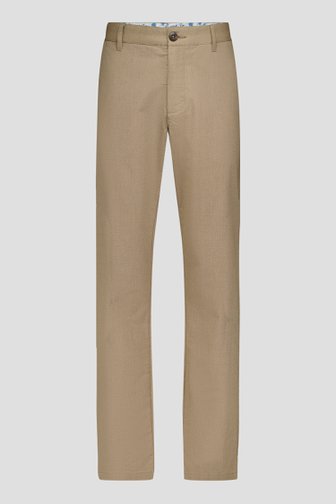 Le devant de Chino beige foncé au look habillé de Dansaert Blue pour Hommes