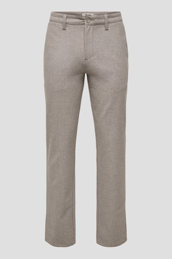 Photo produit 1 de Chino beige - Tapered fit de Only & Sons pour Hommes