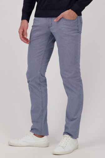 Chino bleu au look jeans - Jackson - regular fit de Brassville pour Hommes