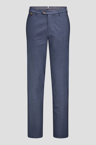 Le devant de Chino bleu - Dallas - Slim fit   de Brassville pour Hommes