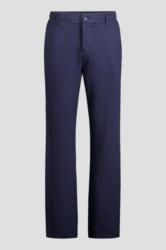 Le devant de Chino bleu foncé à taille élastiquée de Ravøtt pour Hommes
