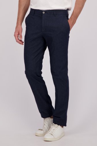 Chino bleu foncé - New York - Regular fit de Brassville pour Hommes