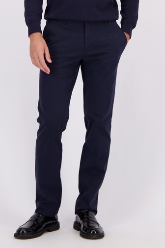 Le devant de Chino bleu foncé - New York - Regular fit de Brassville pour Hommes