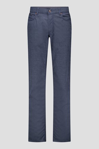Chino bleue effet denim - Jackson - Regular fit de Brassville pour Hommes
