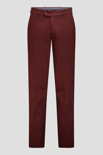 Le devant de Chino bordeaux - Louisiana - Regular fit de Brassville pour Hommes