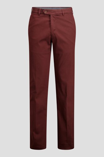 Le devant de Chino bordeaux - Vancouver - Regular fit de Brassville pour Hommes
