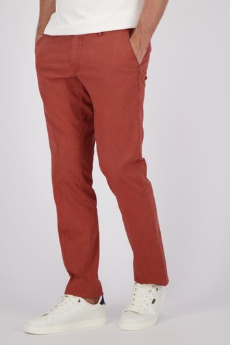 Chino brun rouille - Louisiana - Regular fit de Brassville pour Hommes