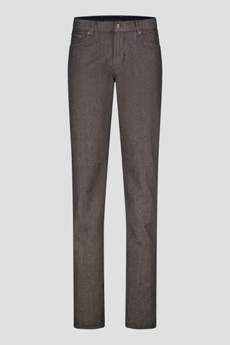 Chino gris avec look jeans - Jefferson - Slim fit	 de Brassville pour Hommes