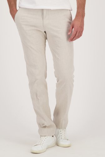Chino gris beige - Vancouver - Regular fit de Brassville pour Hommes
