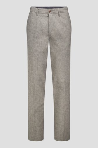 Photo produit 1 de Chino gris clair chiné – New York - Regular fit  de Brassville pour Hommes