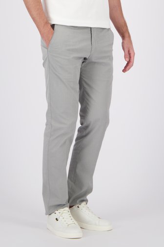 Chino gris clair - Vancouver - Regular fit	 de Brassville pour Hommes