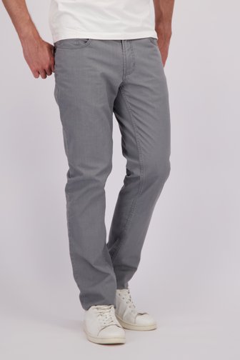 Le devant de Chino grise - Jackson - Regular fit de Brassville pour Hommes