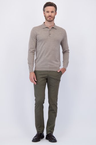 Le devant de Chino kaki - New York - Slim fit de Brassville pour Hommes