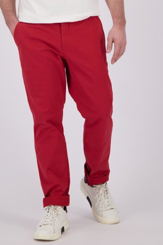Chino rouge de Ravøtt pour Hommes