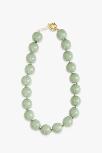 Collier de perles vert menthe 	 de Liberty Island pour Femmes
