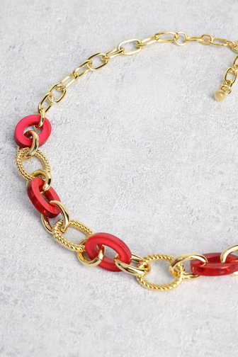 Collier en maillons or-rose de Liberty Island pour Femmes