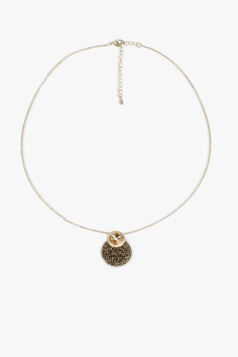 Collier en or fin avec pendentif	 de Liberty Island pour Femmes