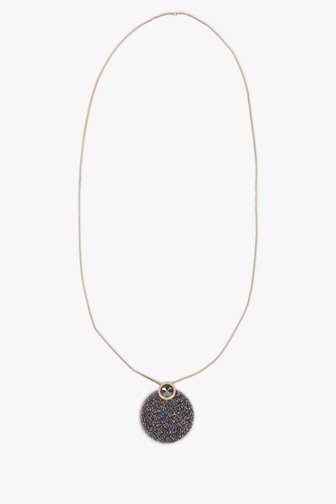 Collier long avec pendentif coloré de Liberty Island pour Femmes