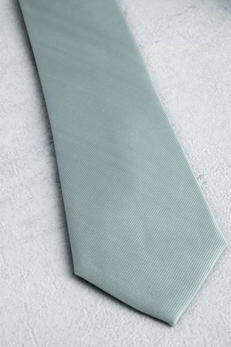 Cravate vert clair avec motif rayé de Liberty Island pour Hommes