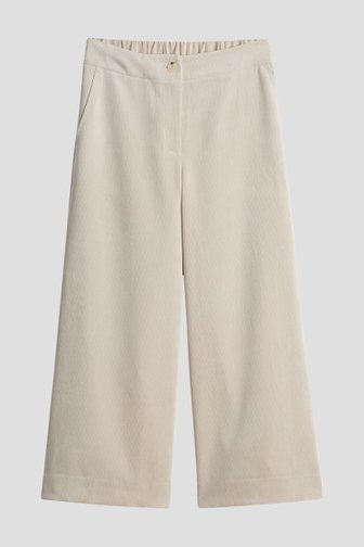 Le devant de Culotte beige clair en velours côtelé de Opus pour Femmes
