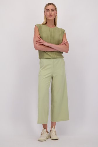 Le devant de Culotte vert clair avec stretch de Liberty Island pour Femmes