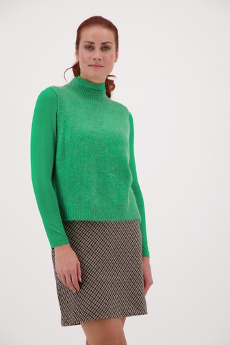 Débardeur en tricot vert de Opus pour Femmes