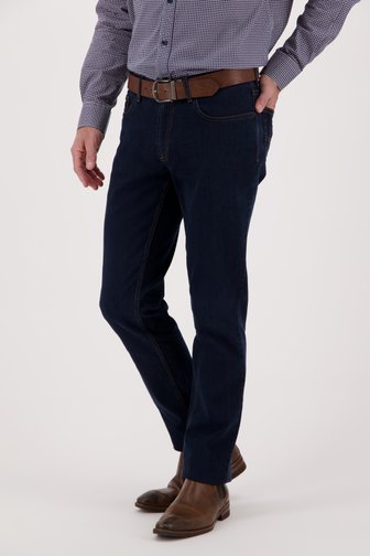 Jeans bleu foncé Jackson - regular fit -L36, Hommes, Brassville