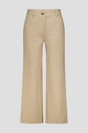 Voorkant van Donkerbeige losse broek door Liberty Loving nature voor Dames