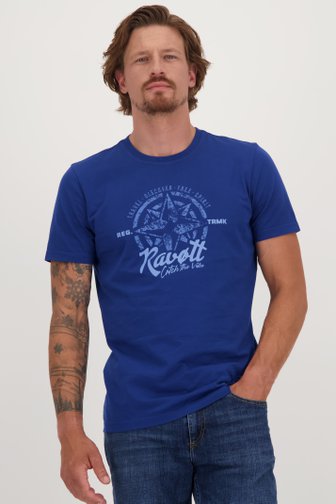 Ravøtt Donkerblauw T-shirt met opdruk