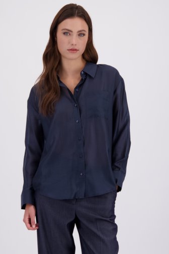 Voorkant van Donkerblauwe blouse door JDY voor Dames