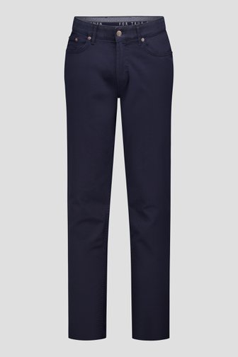 Voorkant van Donkerblauwe broek - Jackson - Regular fit  door Brassville voor Heren