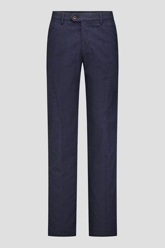 Donkerblauwe chino - Vancouver - Regular fit van Brassville voor Heren