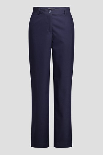 Productfoto 1 van Donkerblauwe geklede broek door Liberty Island voor Dames