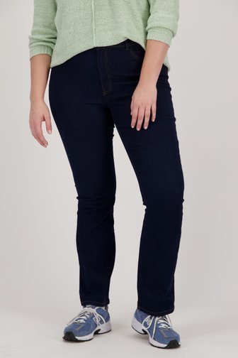 Donkerblauwe jeans - bootcut fit van Only Carmakoma voor Dames