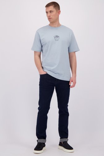 Extra foto 1 van Donkerblauwe jeans - Lars - Slim fit - L34 door Liberty Island Denim voor Heren