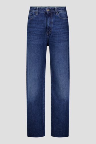 Voorkant van Donkerblauwe jeans – Relaxed fit door Liberty Island Denim voor Heren