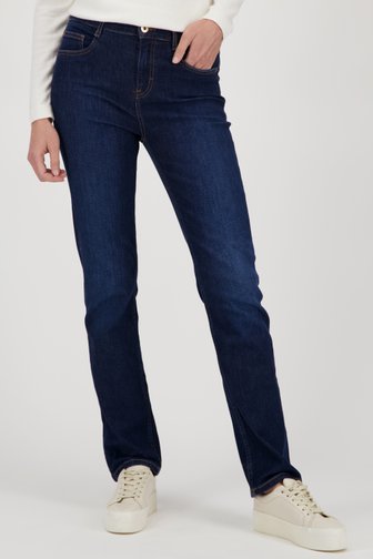Donkerblauwe jeans - Tammy - Straight fit - L32 van Liberty Island Denim voor Dames