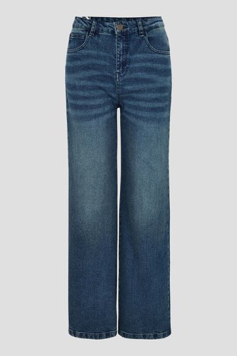Voorkant van Donkerblauwe jeans - Wide leg fit  door Opus voor Dames