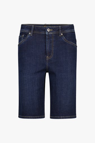 Donkerblauwe jeansshort van Ravøtt voor Heren