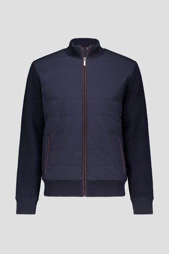Voorkant van Donkerblauwe vest door Dansaert Blue voor Heren