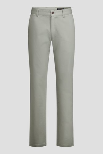 Voorkant van Donkergrijze chino door Ravøtt voor Heren