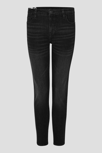Donkergrijze jeans - Slim fit - L28 van Opus voor Dames