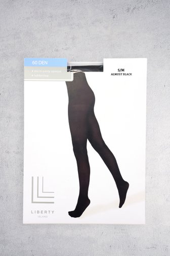 Voorkant van Donkergrijze panty - 60 den door Liberty Island voor Dames