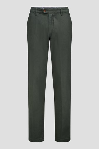 Productfoto 1 van Donkergroene chino - Louisiana - Regular fit door Brassville voor Heren